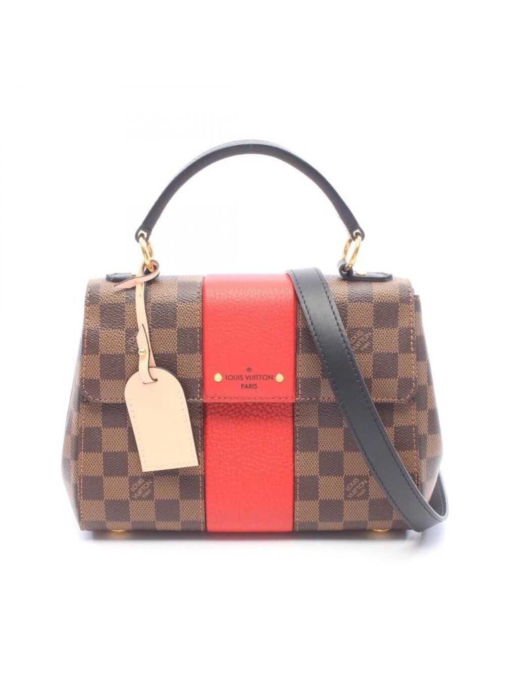 Louis Vuitton Handbag Bond Street BB Damier Ebene Leather
